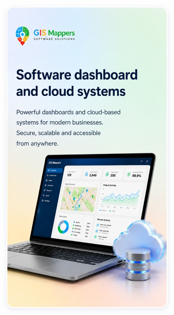 GIS Mappers Software Solutions — software dashboard and cloud systems